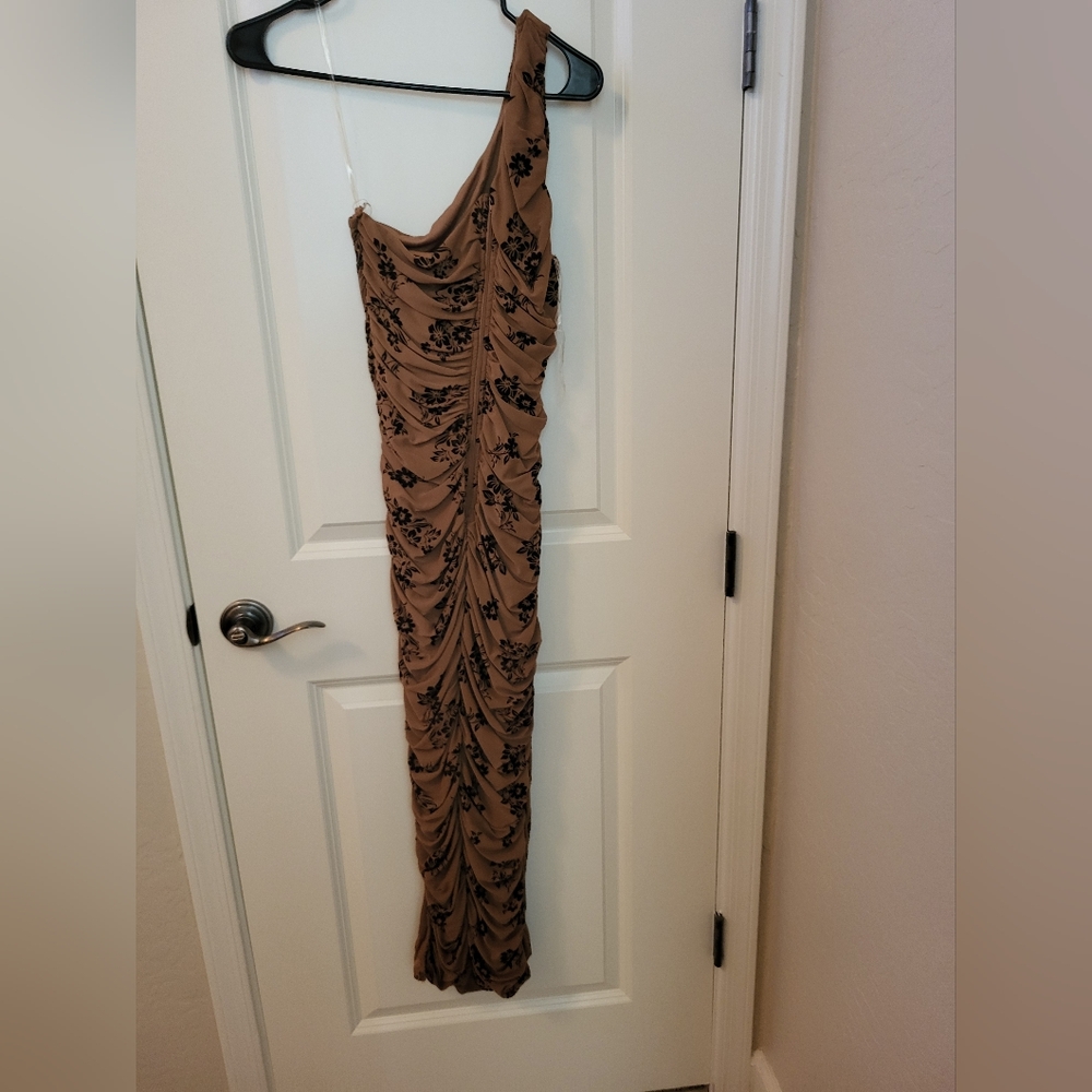 KNIT DRESS, Nylon and Spandex